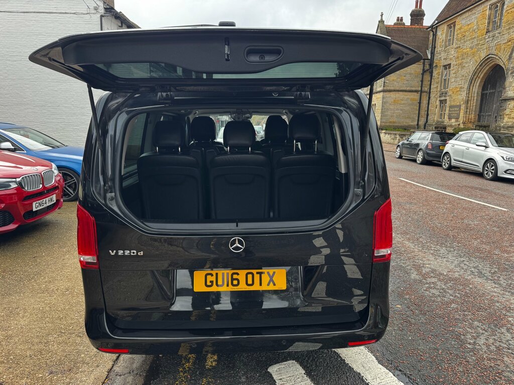 Mercedes-Benz V Class 2.2 V220d Sport Mpv Black #23