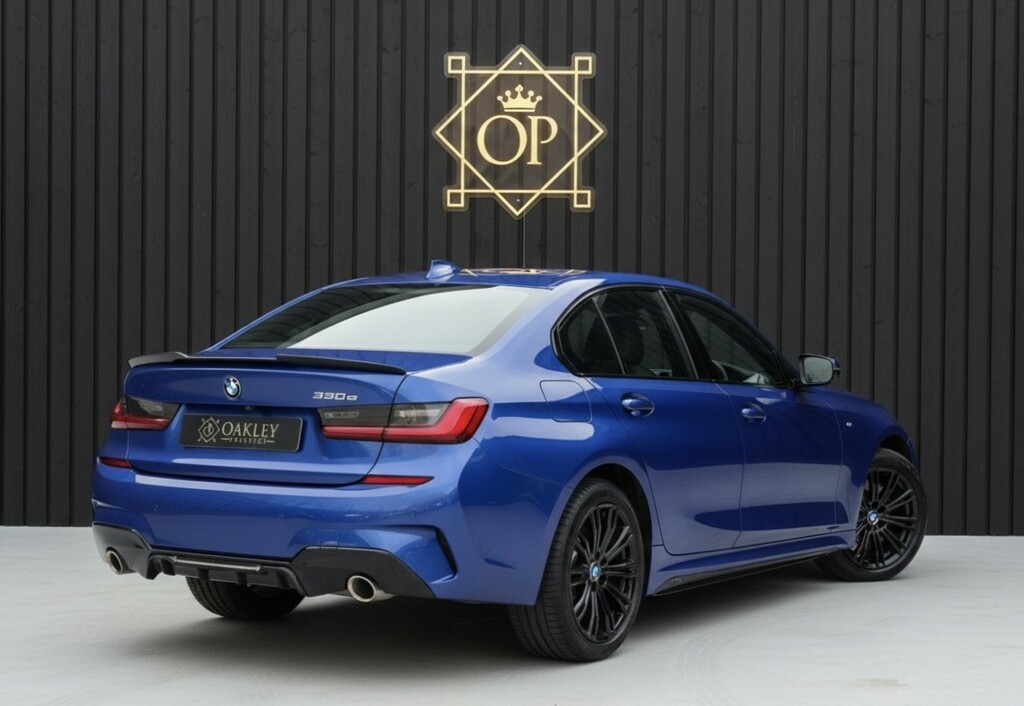 BMW 3 Series Saloon 2.0 330E M Sport Saloon 202020 OV20KNU Blue #5