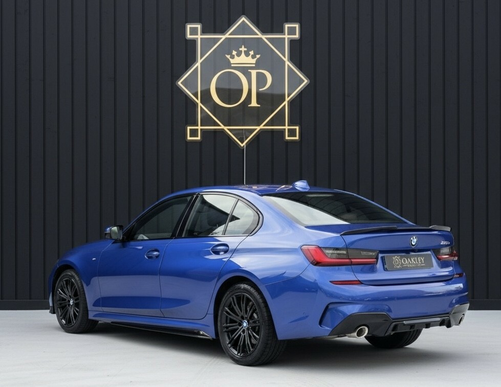 BMW 3 Series Saloon 2.0 330E M Sport Saloon 202020 OV20KNU Blue #2
