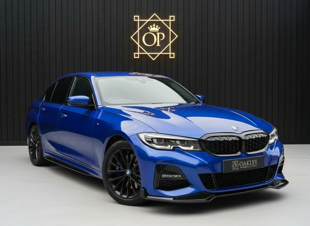 BMW 3 Series 2.0 318D M Sport Saloon Blue