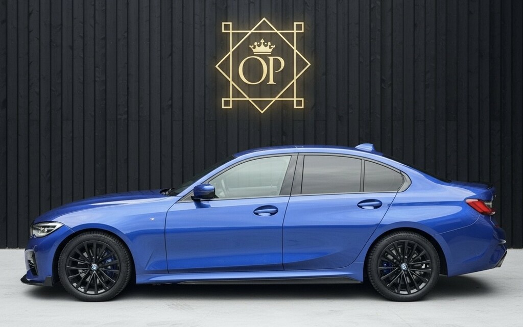 BMW 3 Series 2.0 318D M Sport Saloon Blue #6