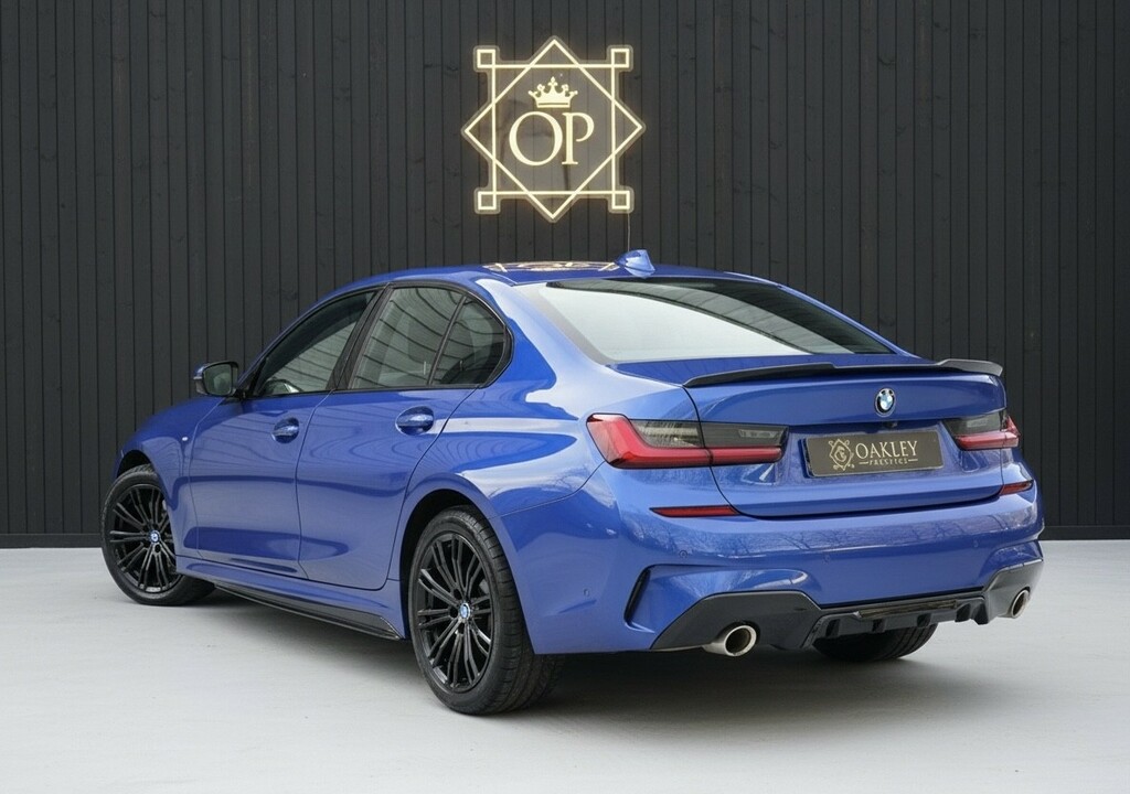 BMW 3 Series 2.0 318I M Sport Saloon Blue #2