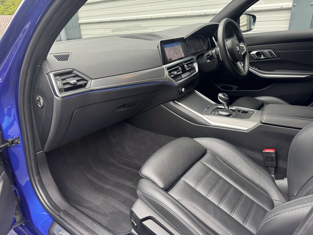 BMW 3 Series 2.0 318I M Sport Saloon Blue #3