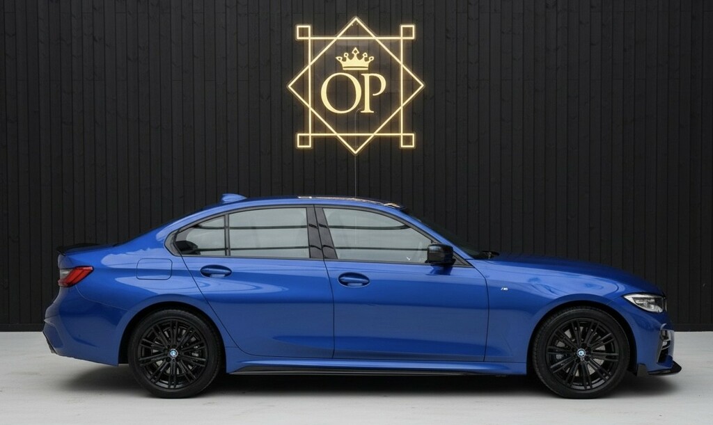 BMW 3 Series 2.0 318I M Sport Saloon Blue #4
