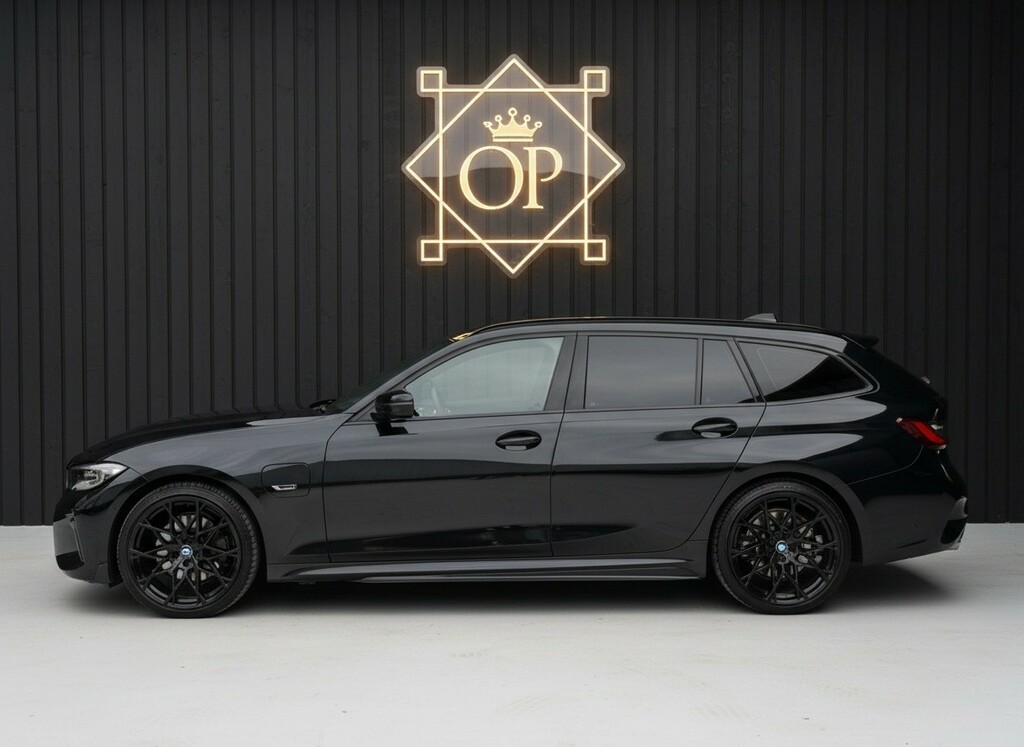 BMW 3 Series 2.0 330E M Sport Touring Black #6