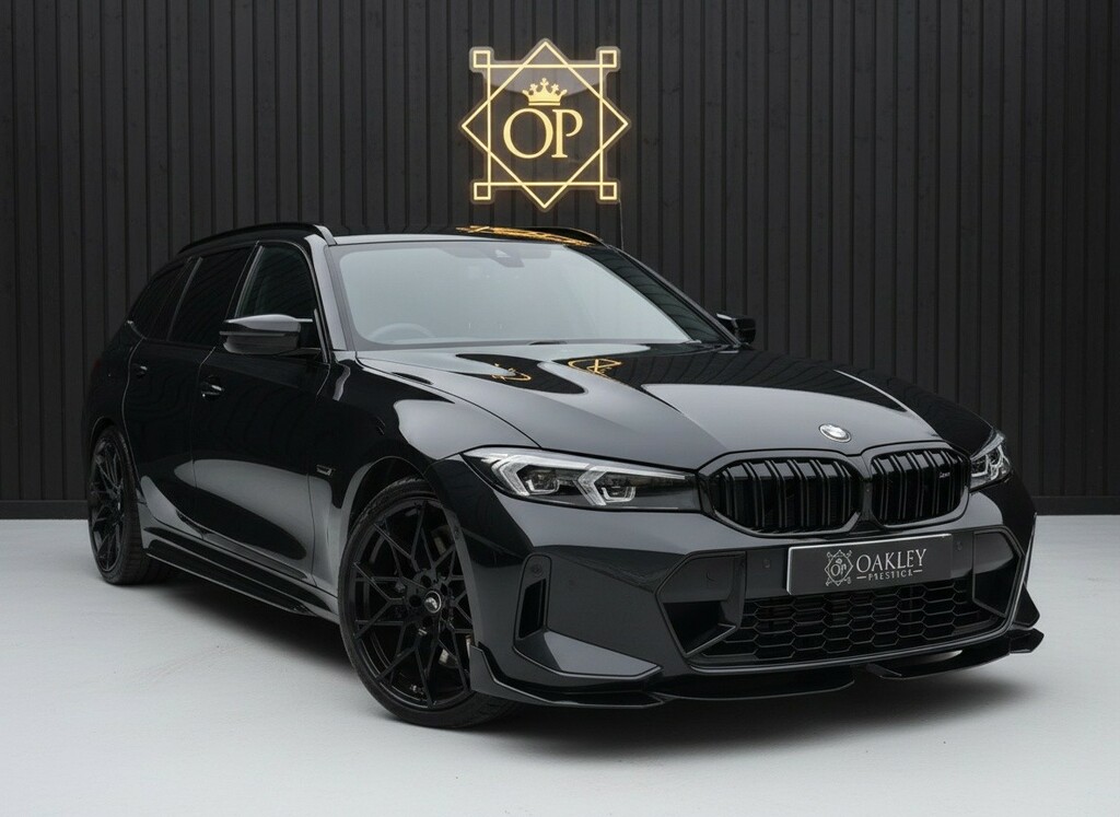 BMW 3 Series 2.0 330E M Sport Touring Black