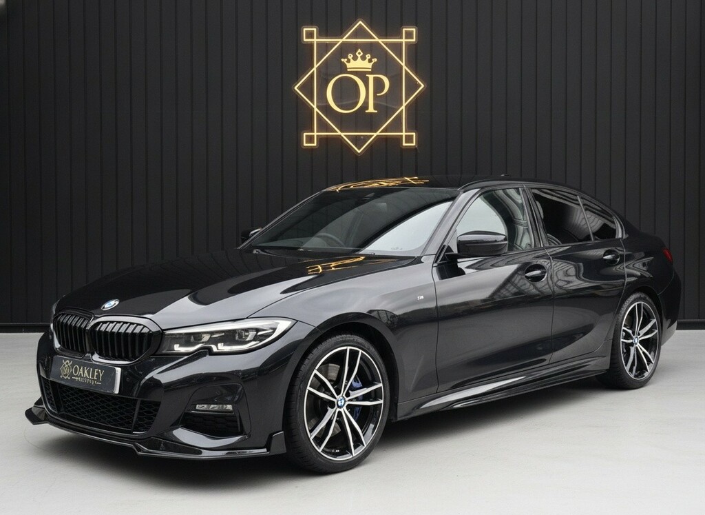 BMW 3 Series 2.0 320D M Sport Saloon Black #6