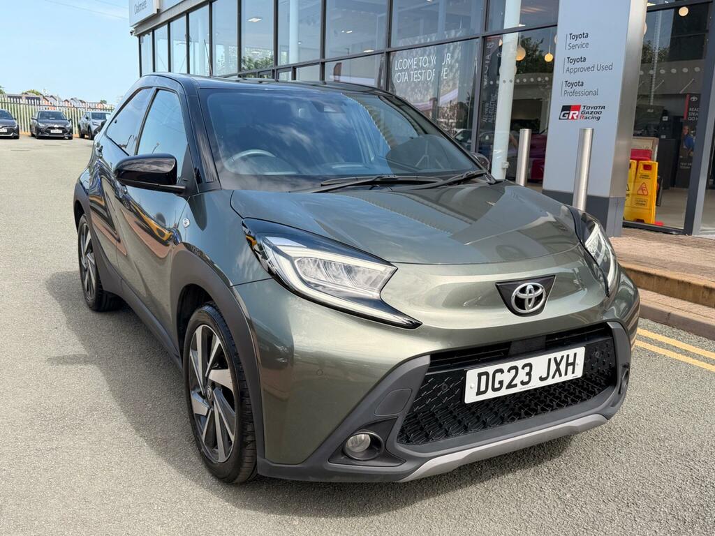 Toyota Aygo X 1.0 Vvt-i Exclusive DG23JXH Green