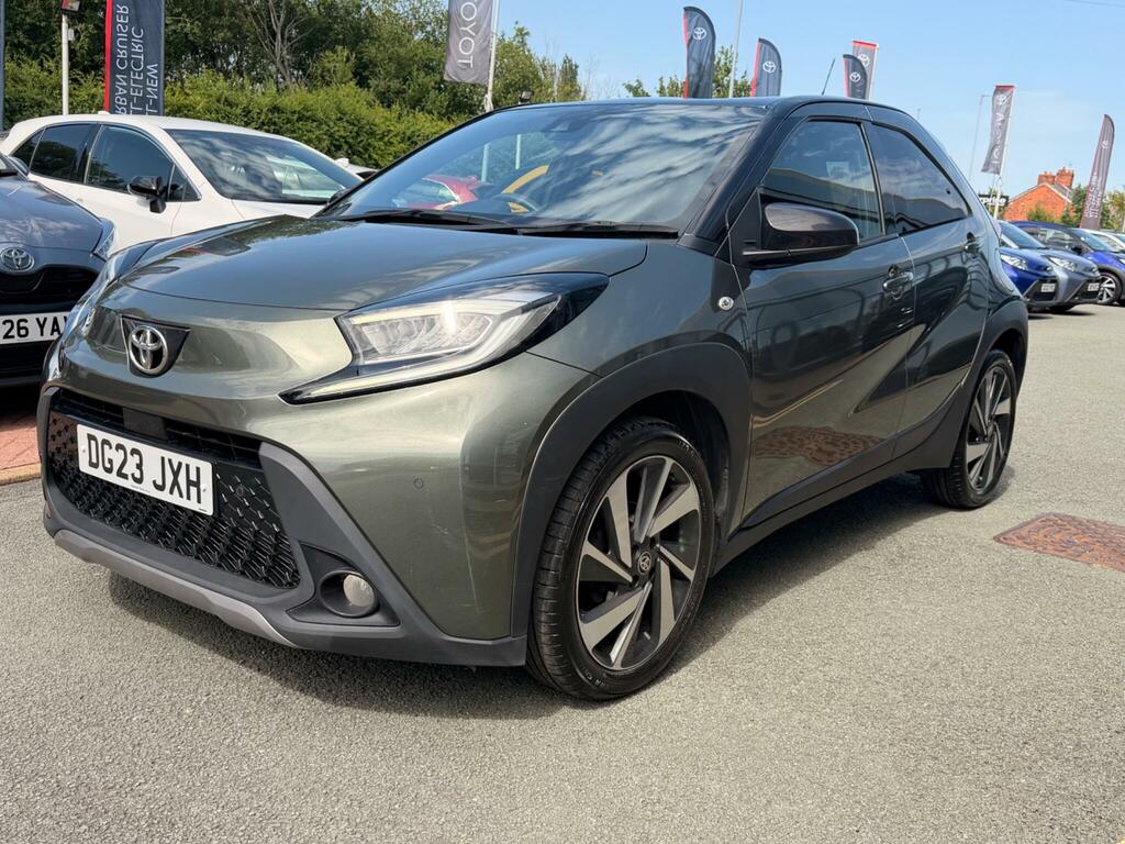 Toyota Aygo X 1.0 Vvt-i Exclusive DG23JXH Green #5