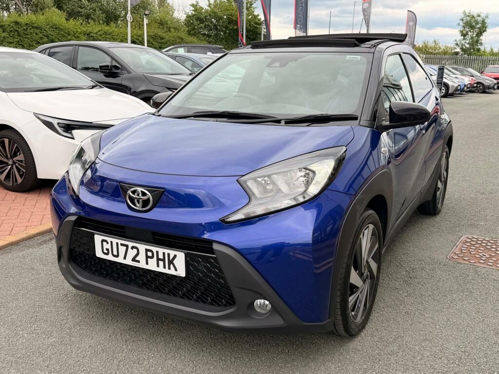Toyota Aygo X 1.0 Vvt-i Edge GU72PHK Blue #4