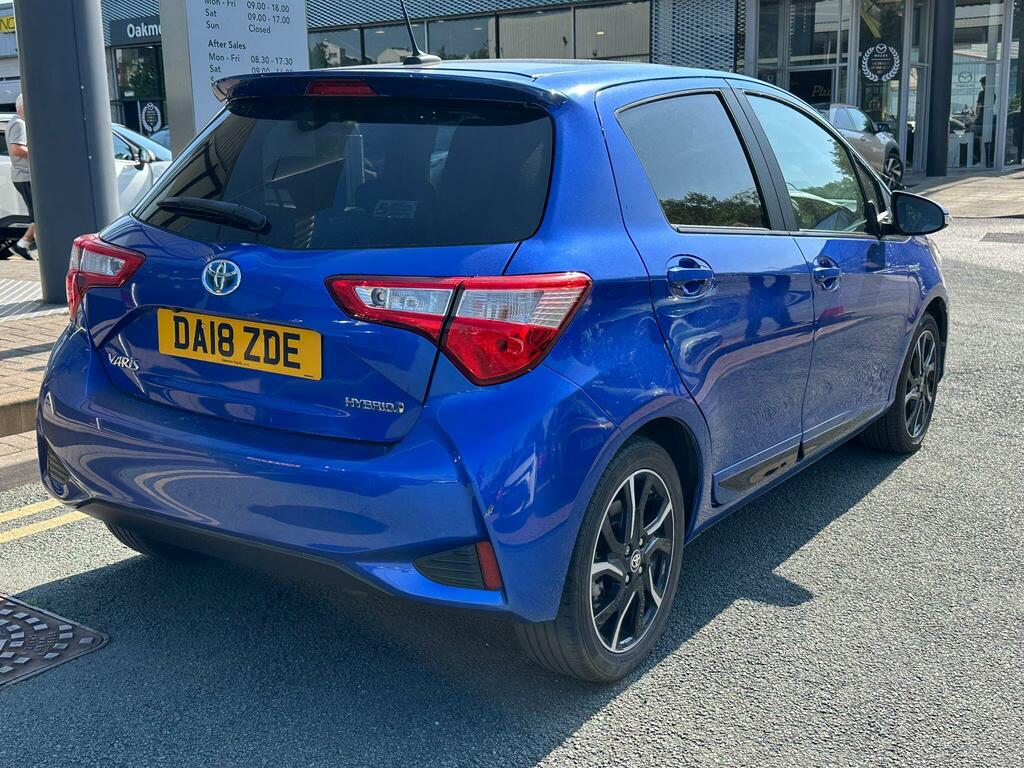 Toyota Yaris 1.5 Hybrid Design Cvt DA18ZDE Blue #4
