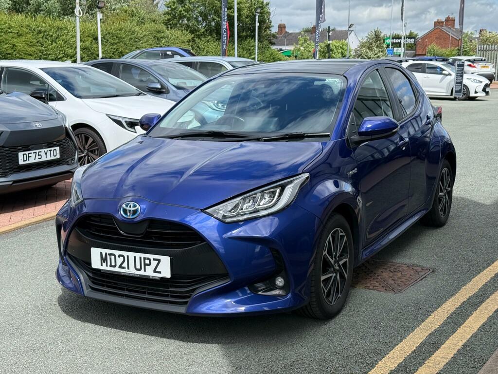 Toyota Yaris 1.5 Hybrid Design Cvt MD21UPZ Blue #2