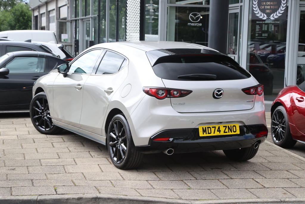 Mazda 3 2.5 E-skyactiv G Mhev 140 Homura MD74ZNO Silver #3