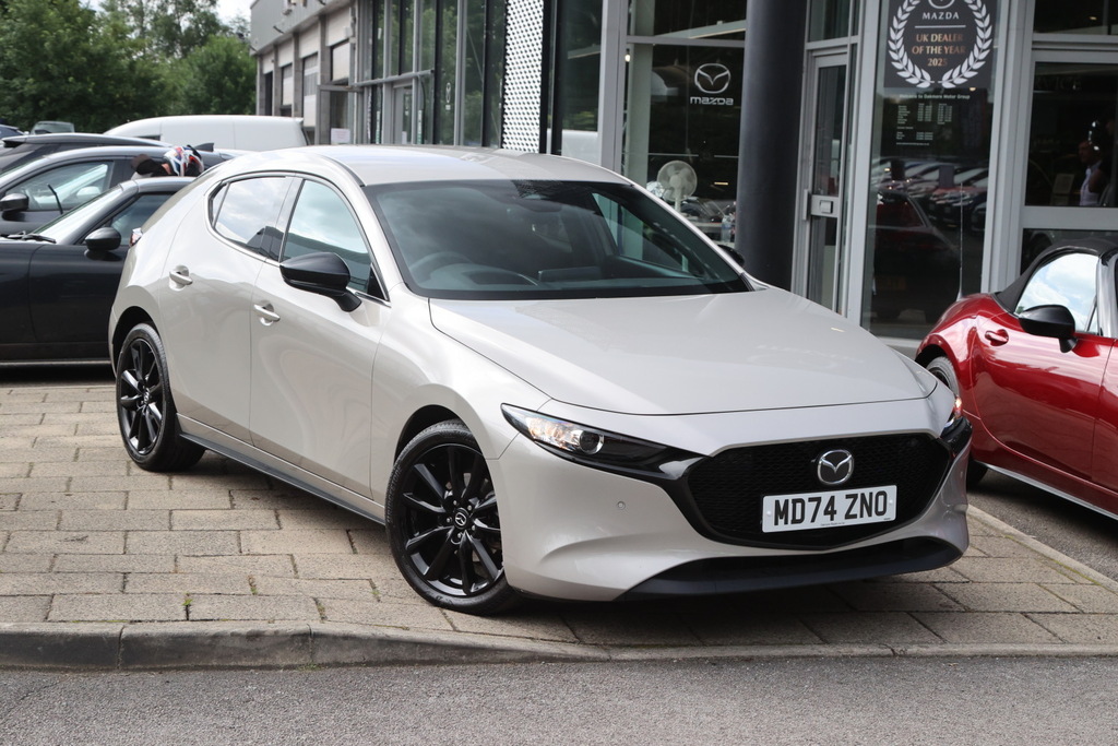 Mazda 3 2.5 E-skyactiv G Mhev 140 Homura MD74ZNO Silver
