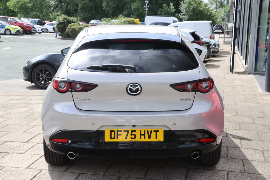 Mazda 3 2.5 E-skyactiv G Mhev 140 Homura DF75HVT Silver #4