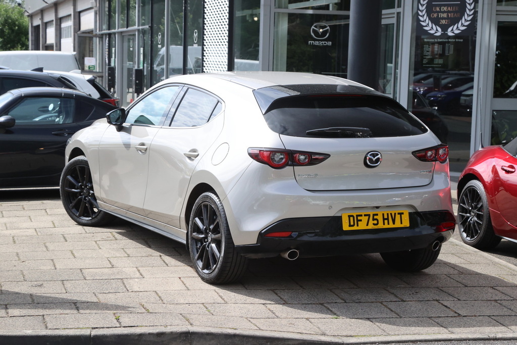 Mazda 3 2.5 E-skyactiv G Mhev 140 Homura DF75HVT Silver #3