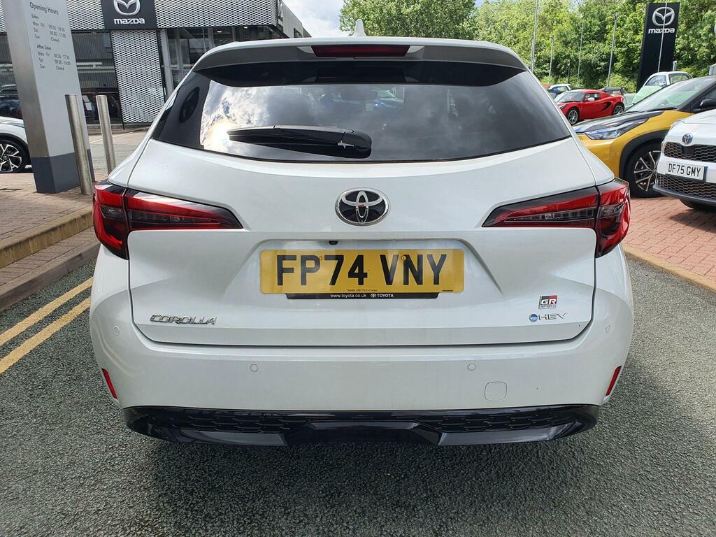 Toyota Corolla 2.0 Hybrid Gr Sport Cvt FP74VNY White #4