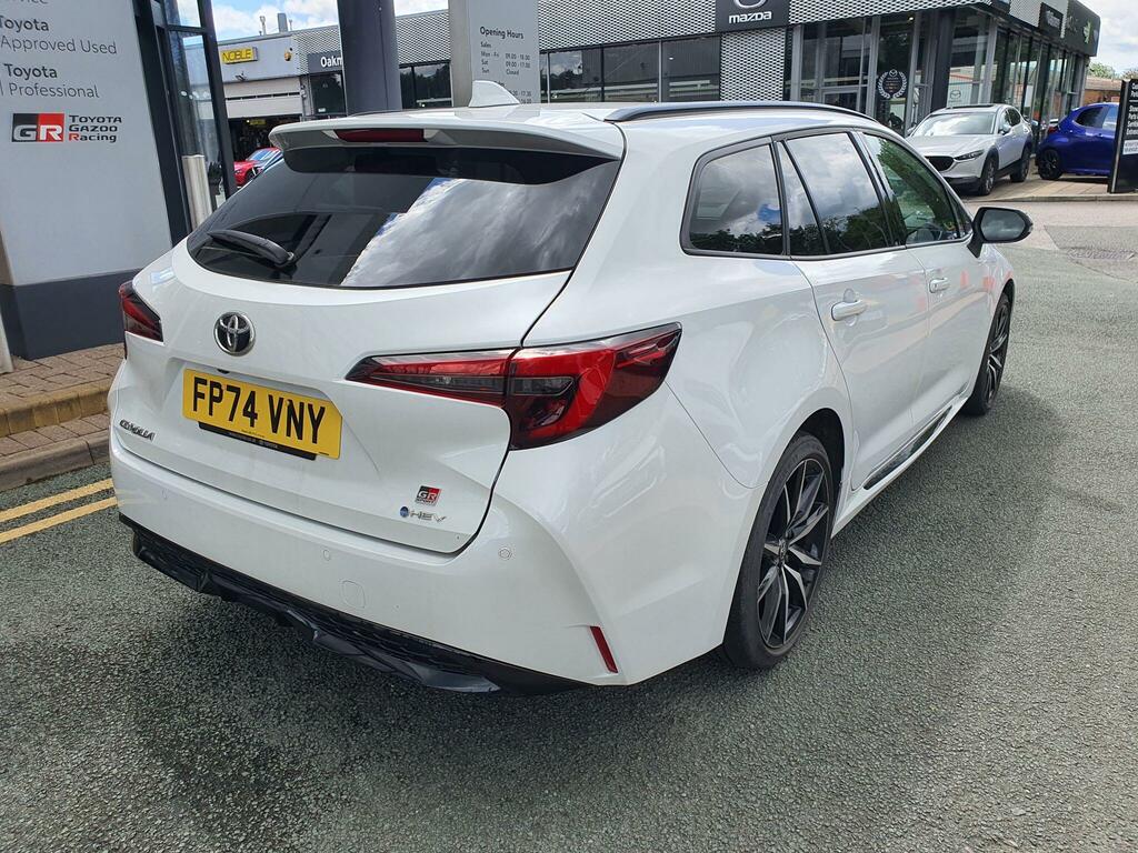 Toyota Corolla 2.0 Hybrid Gr Sport Cvt FP74VNY White #3