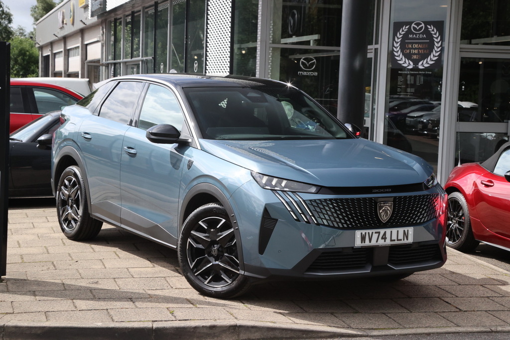 Peugeot 3008 1.2 Hybrid 136 Gt E-dsc6 WV74LLN Blue