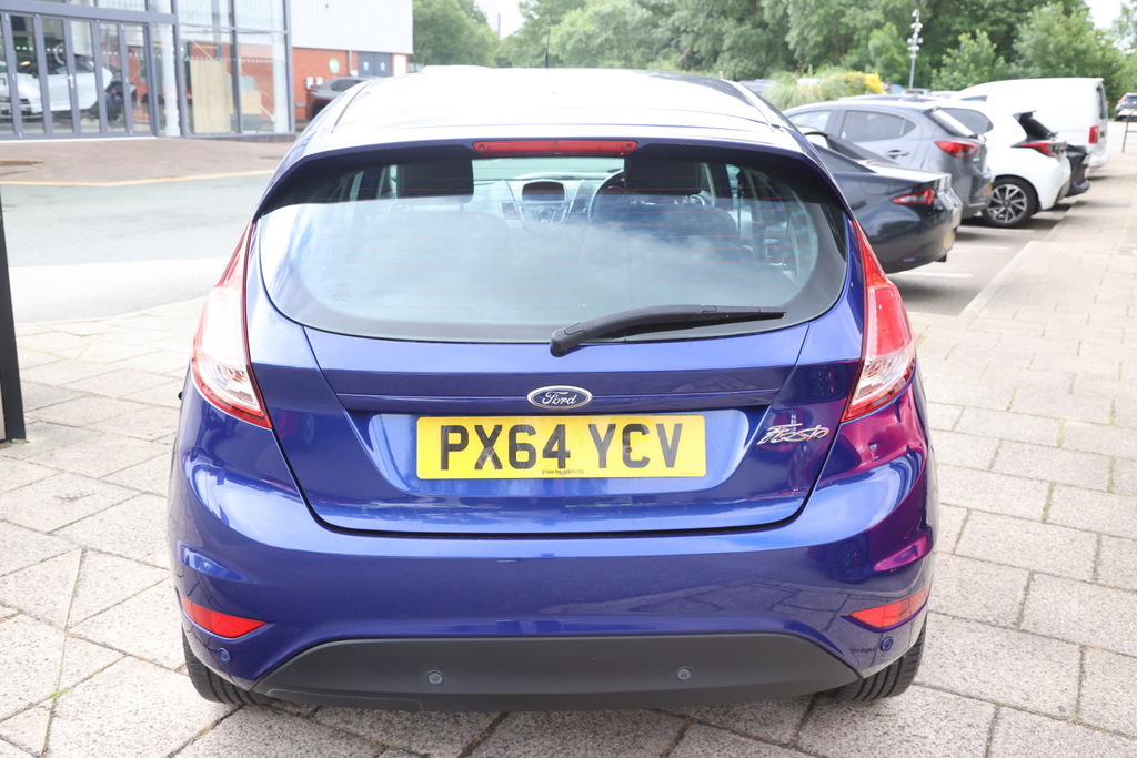 Ford Fiesta 1.6 Zetec Powershift PX64YCV Blue #4
