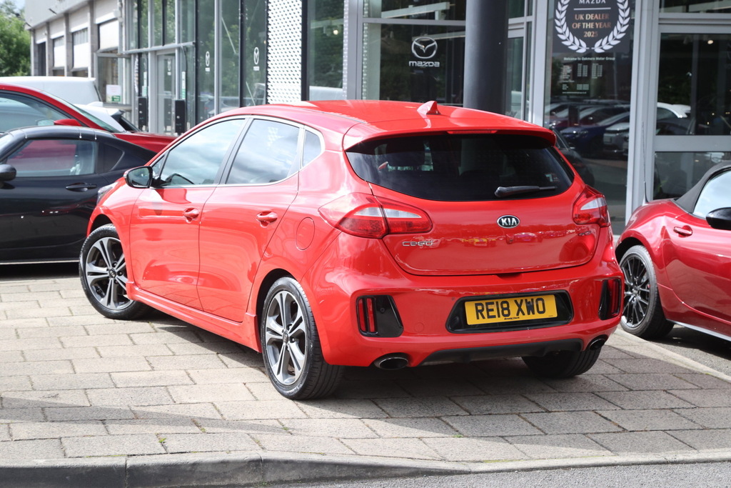 Kia Ceed 1.0T Gdi Isg Gt-line Red #3