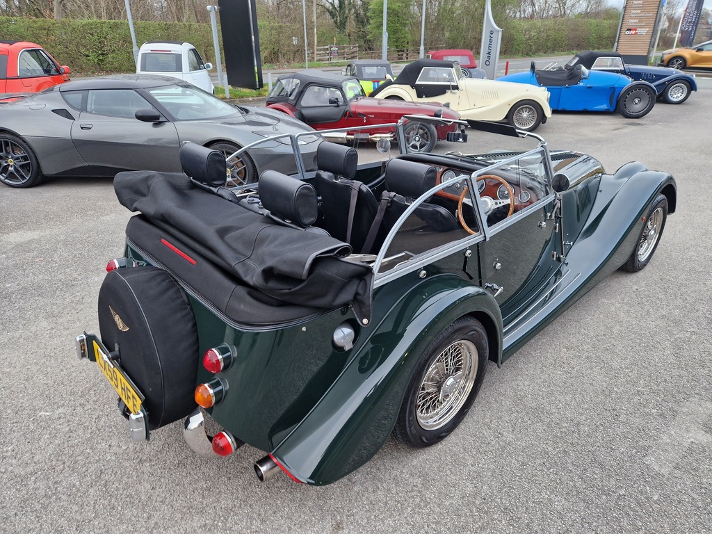 Morgan Plus Four 2dr White #8