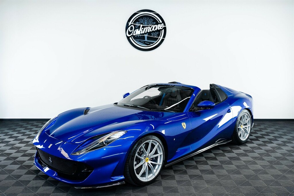 Ferrari 812 Gts Convertible Blue #2