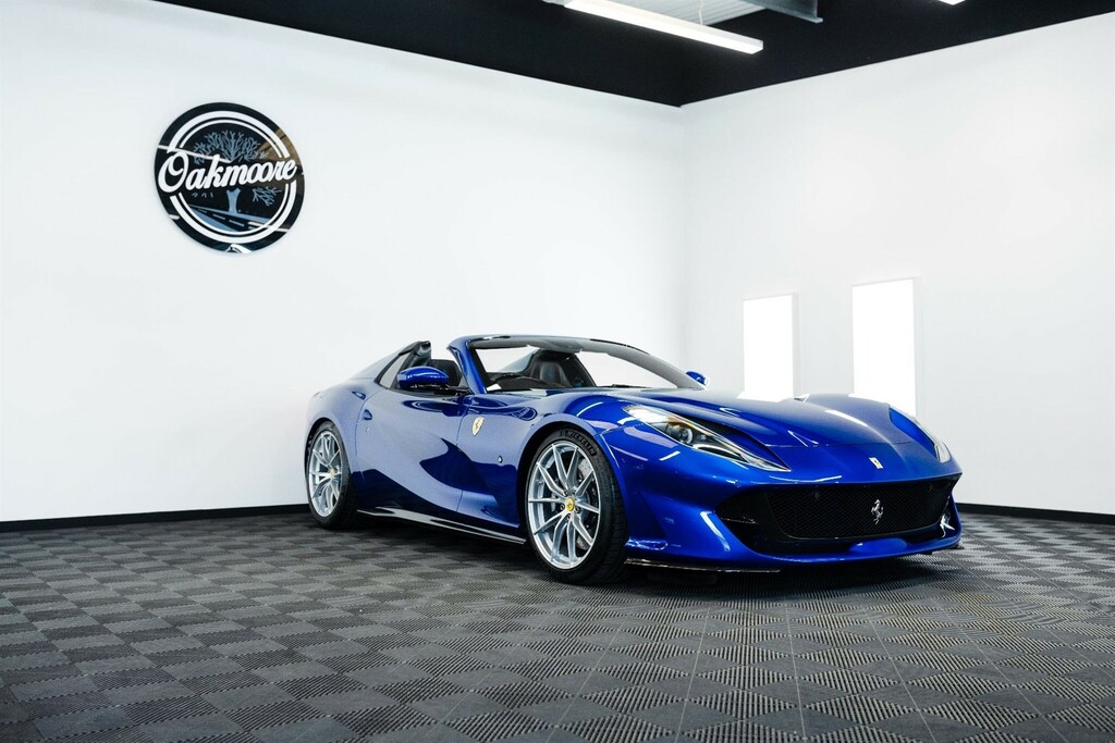 Ferrari 812 Gts Convertible Blue #5