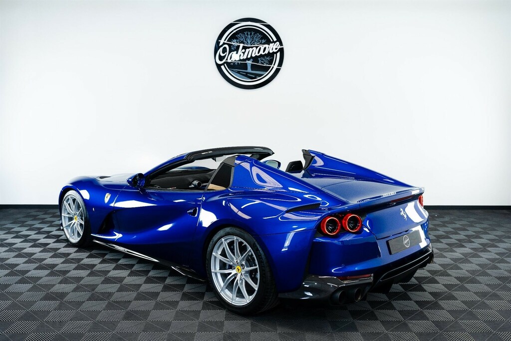 Ferrari 812 Gts Convertible Blue #3