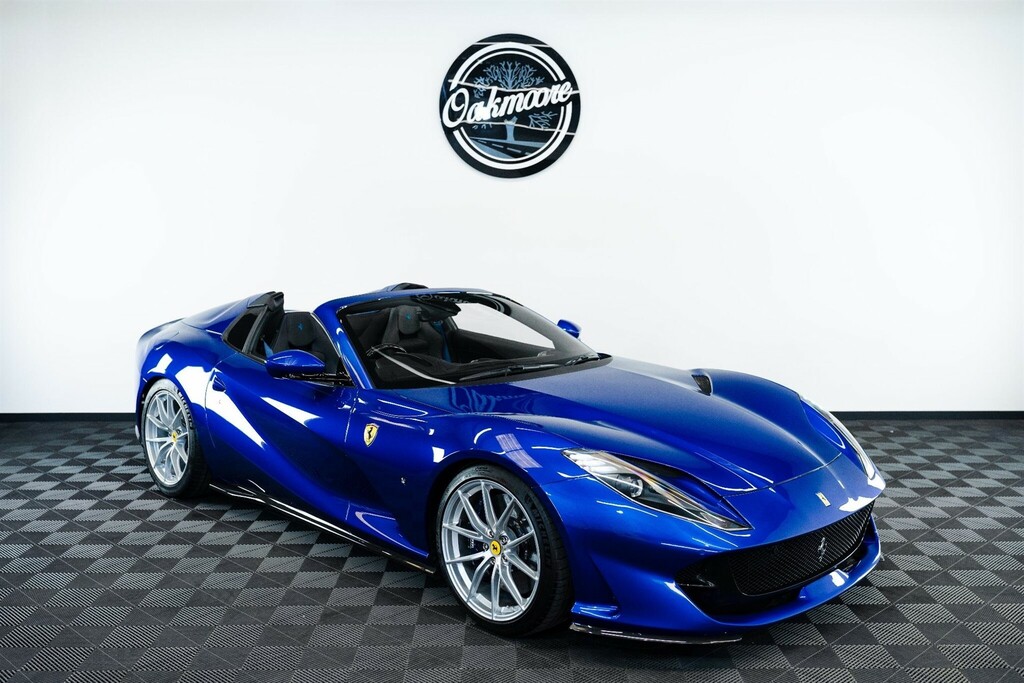 Ferrari 812 Gts Convertible Blue