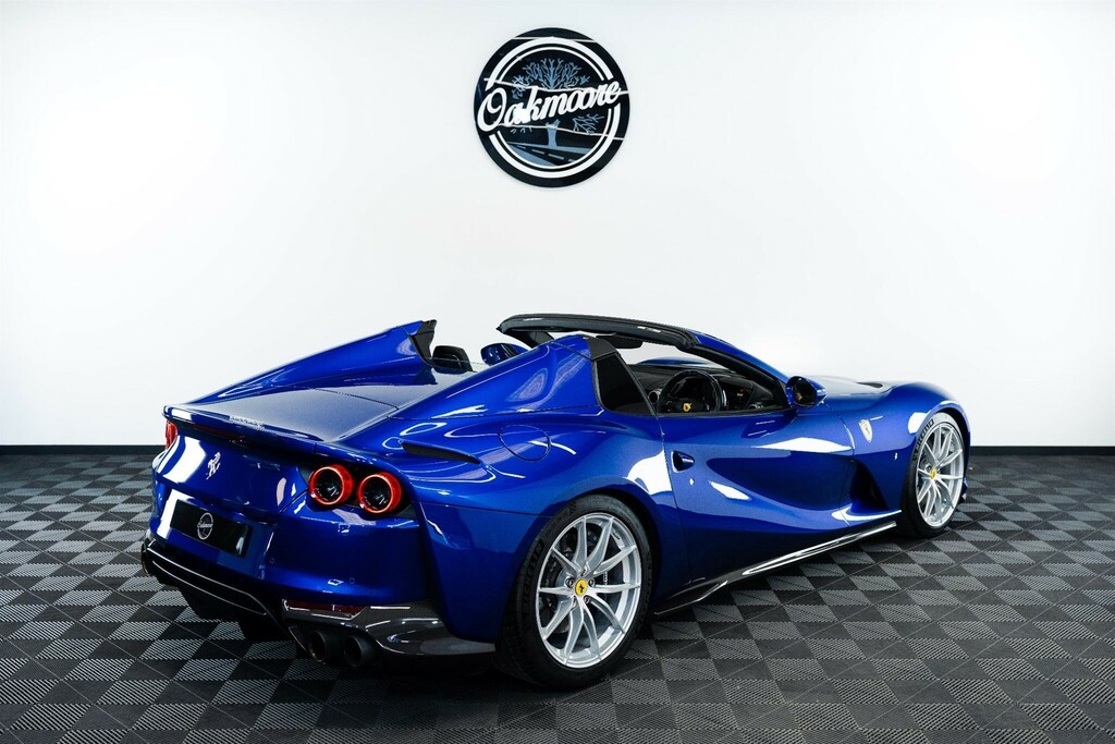 Ferrari 812 Gts Convertible Blue #4