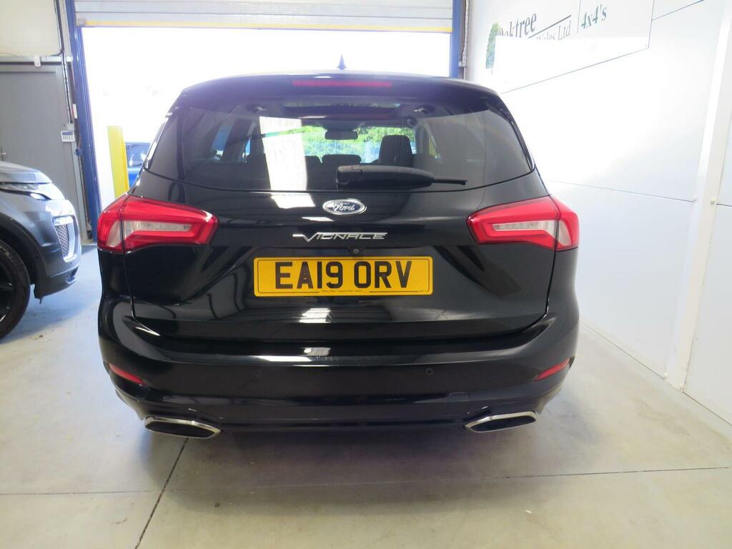 Ford Focus 2.0 Ecoblue Vignale Euro 6 Ss EA19ORV Black #5