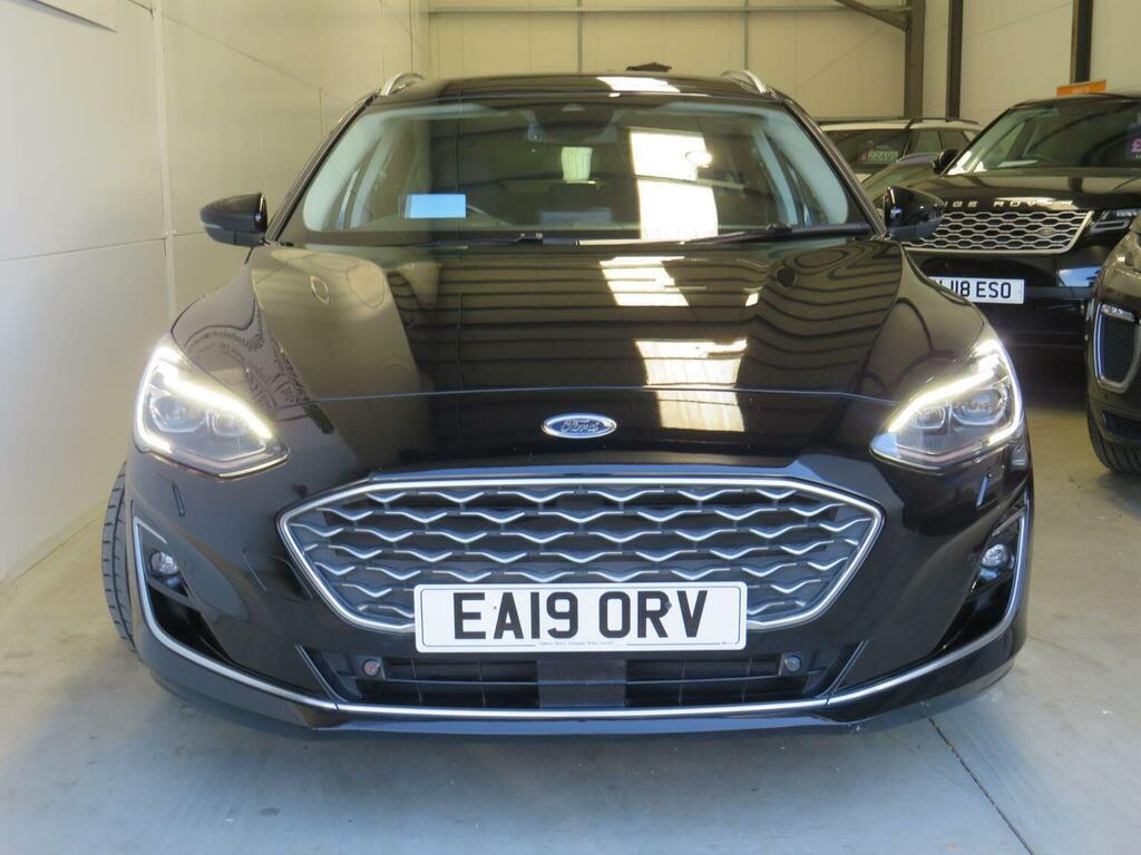 Ford Focus 2.0 Ecoblue Vignale Euro 6 Ss EA19ORV Black #2