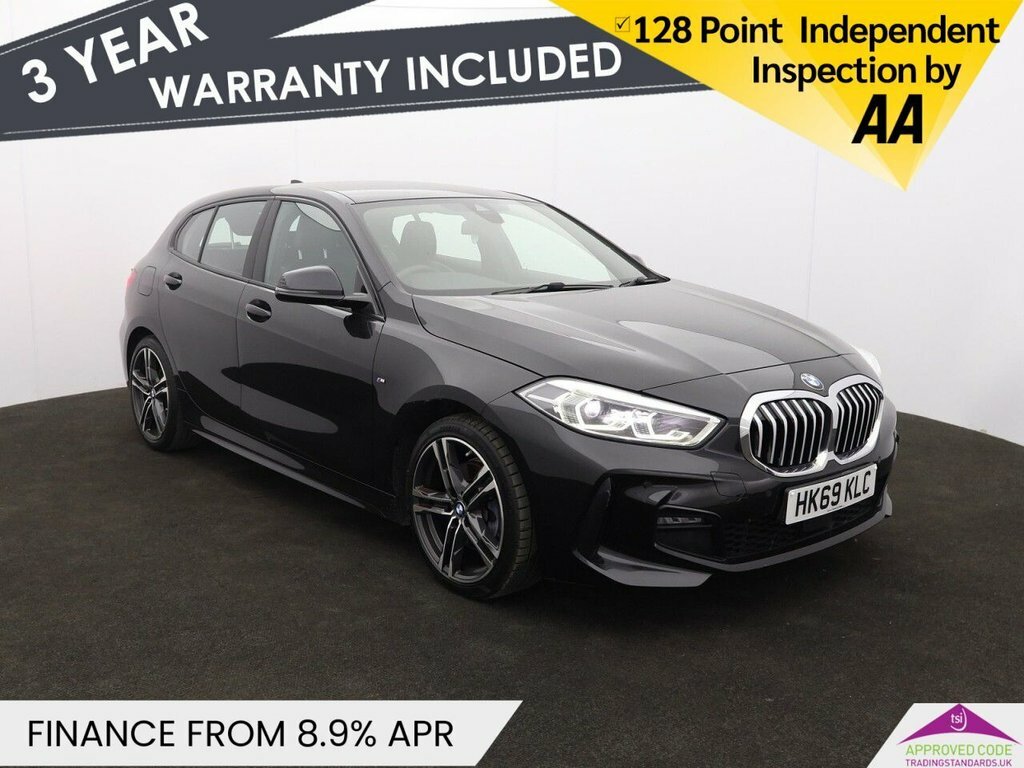 BMW 1 Series 1.5L M Sport HK69KLC Black