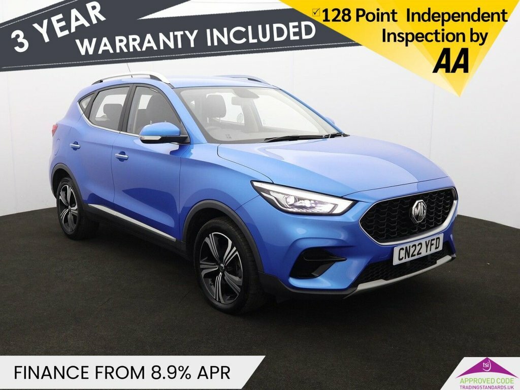 MG ZS 1L Excite Blue