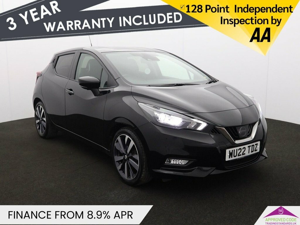 Nissan Micra 1L Tekna Black