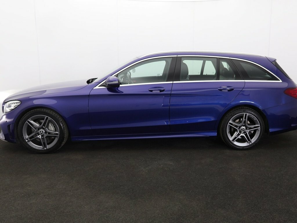 Mercedes-Benz C Class 1.5L Amg Line OE68WVM Blue #4