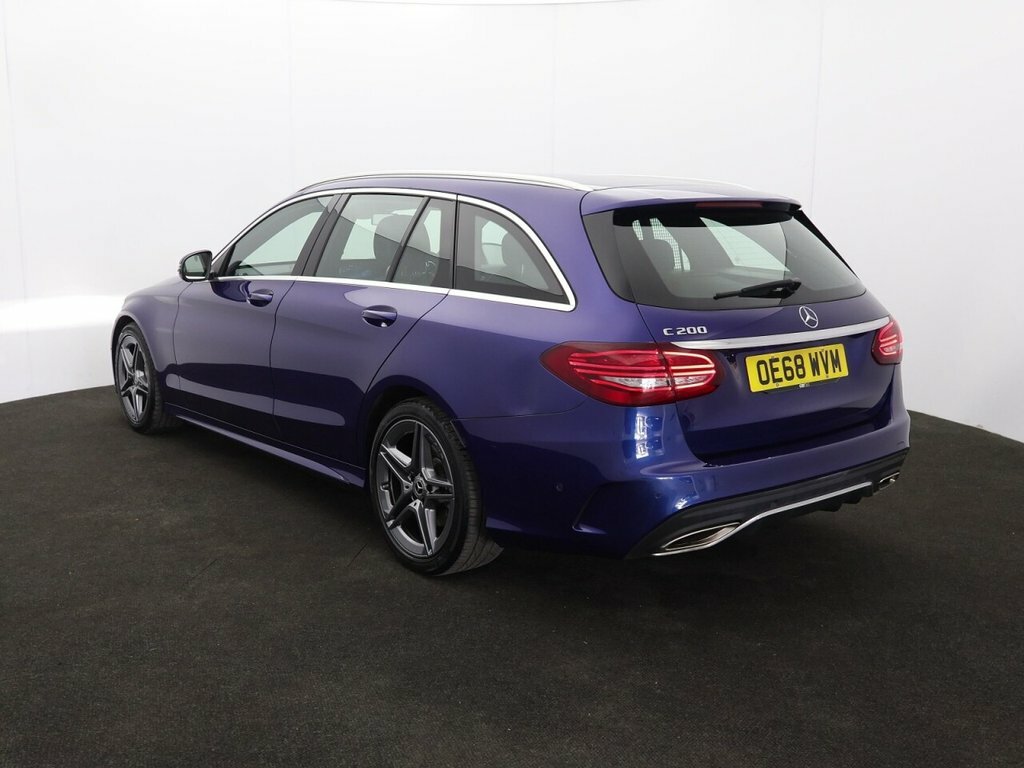 Mercedes-Benz C Class 1.5L Amg Line OE68WVM Blue #5