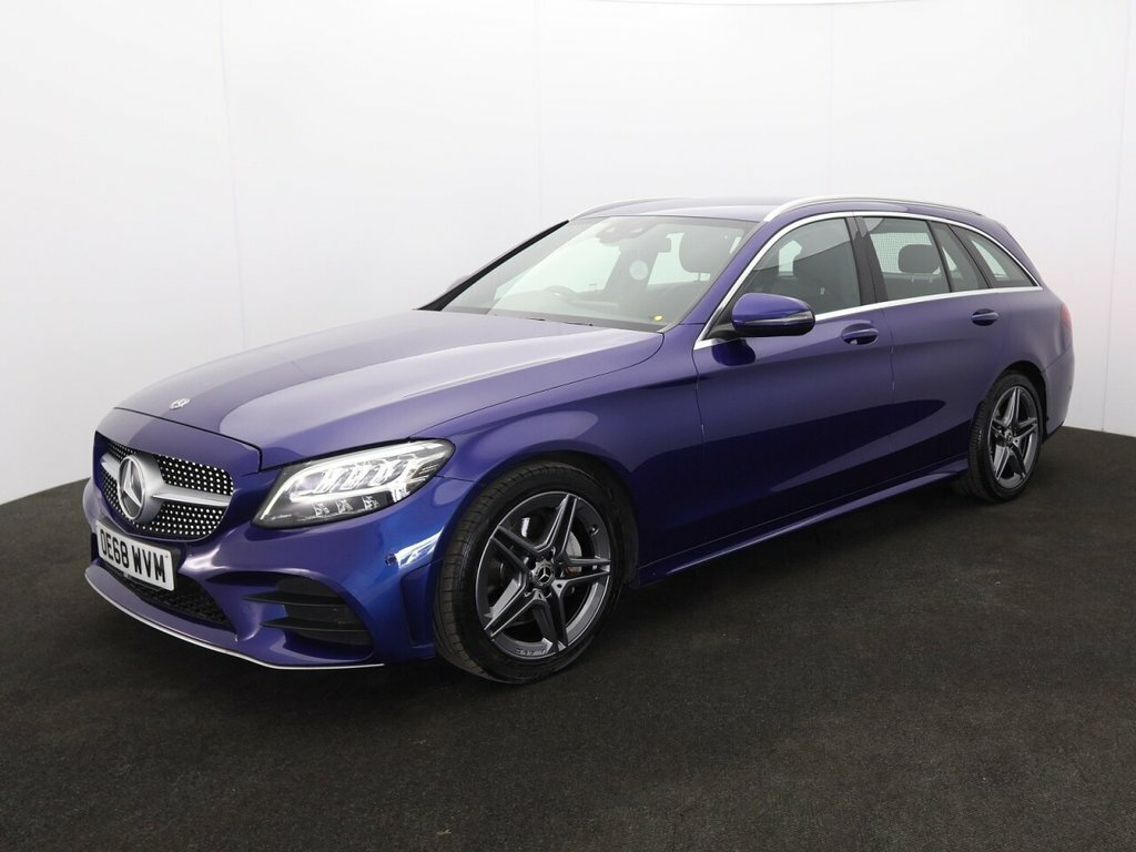 Mercedes-Benz C Class 1.5L Amg Line OE68WVM Blue #3