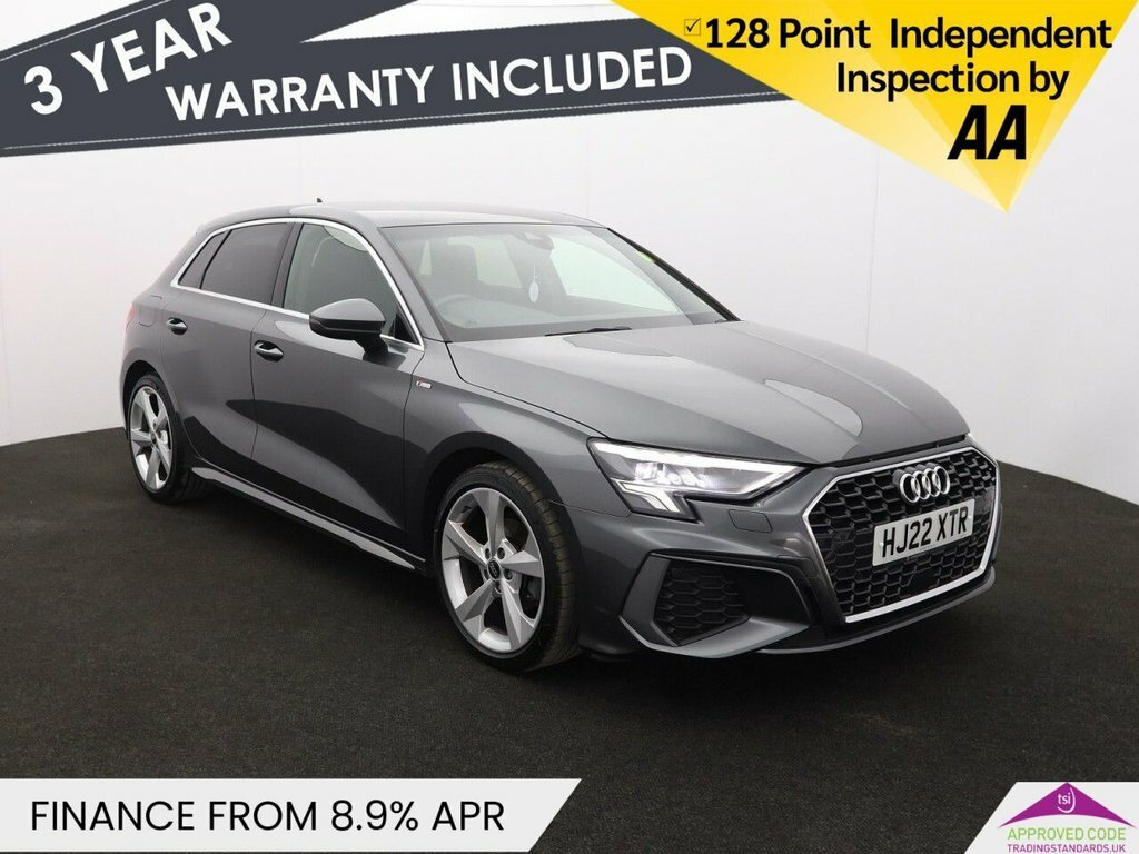 Audi A3 1L S Line HJ22XTR Grey