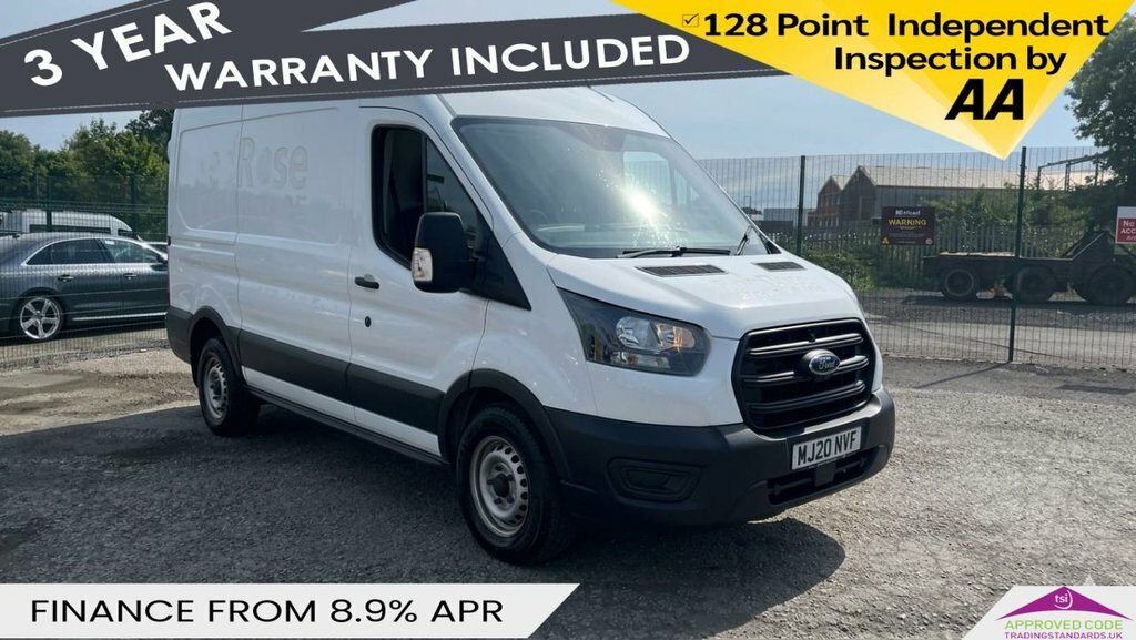 Ford Transit Custom 2L Leader White