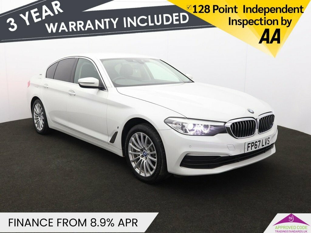 BMW 5 Series 2L Se FP67LVS White