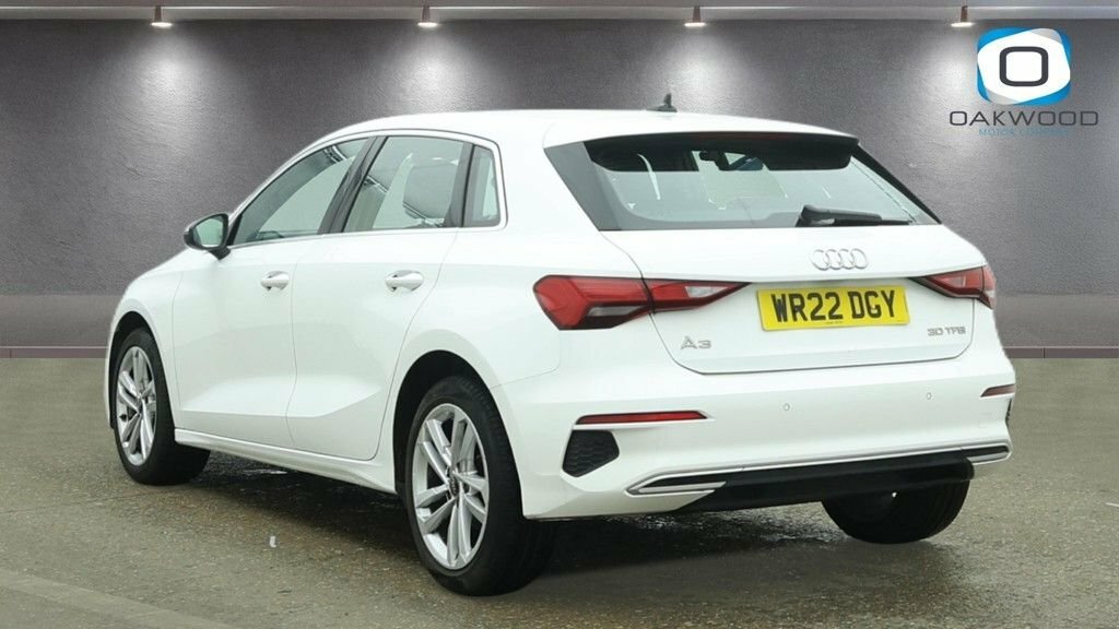 Audi A3 1L Sport WR22DGY White #3