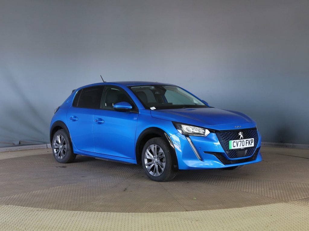 Peugeot e-208 Hatchback Blue