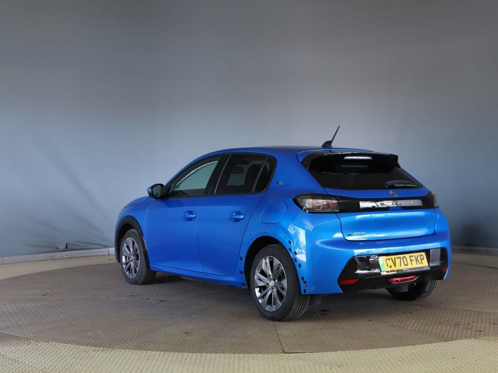 Peugeot e-208 Hatchback Blue #5