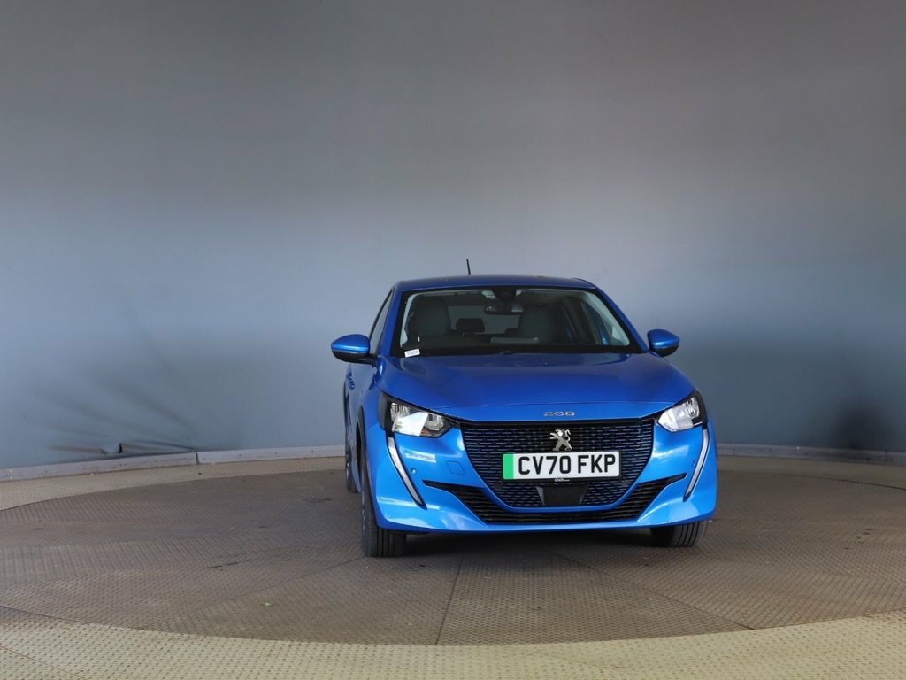 Peugeot e-208 Hatchback Blue #2