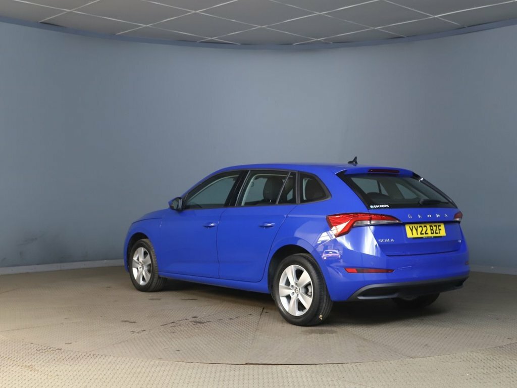 Skoda Scala 1L Se Blue #4
