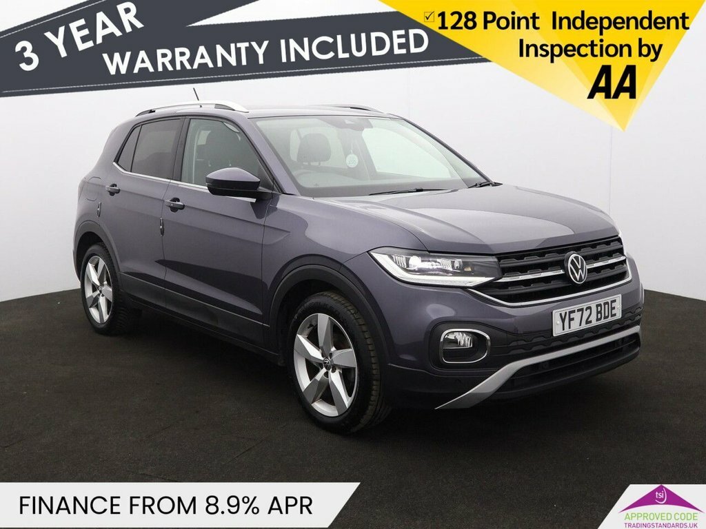 Volkswagen T-Cross 1L Sel YF72BDE Grey