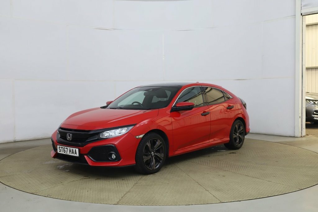 Honda Civic 1L Ex Red #3
