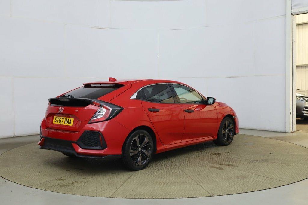 Honda Civic 1L Ex Red #6